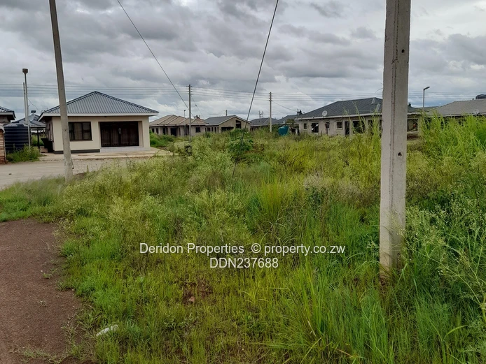 Fully serviced stand in a gated community 